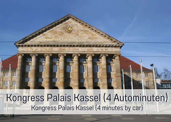 アパート Wohlfuehloase In Kirchditmold - Inkl Parkplatz, Snacks & Getraenke - Fusslaeufig Zu Kongress Palais カッセル